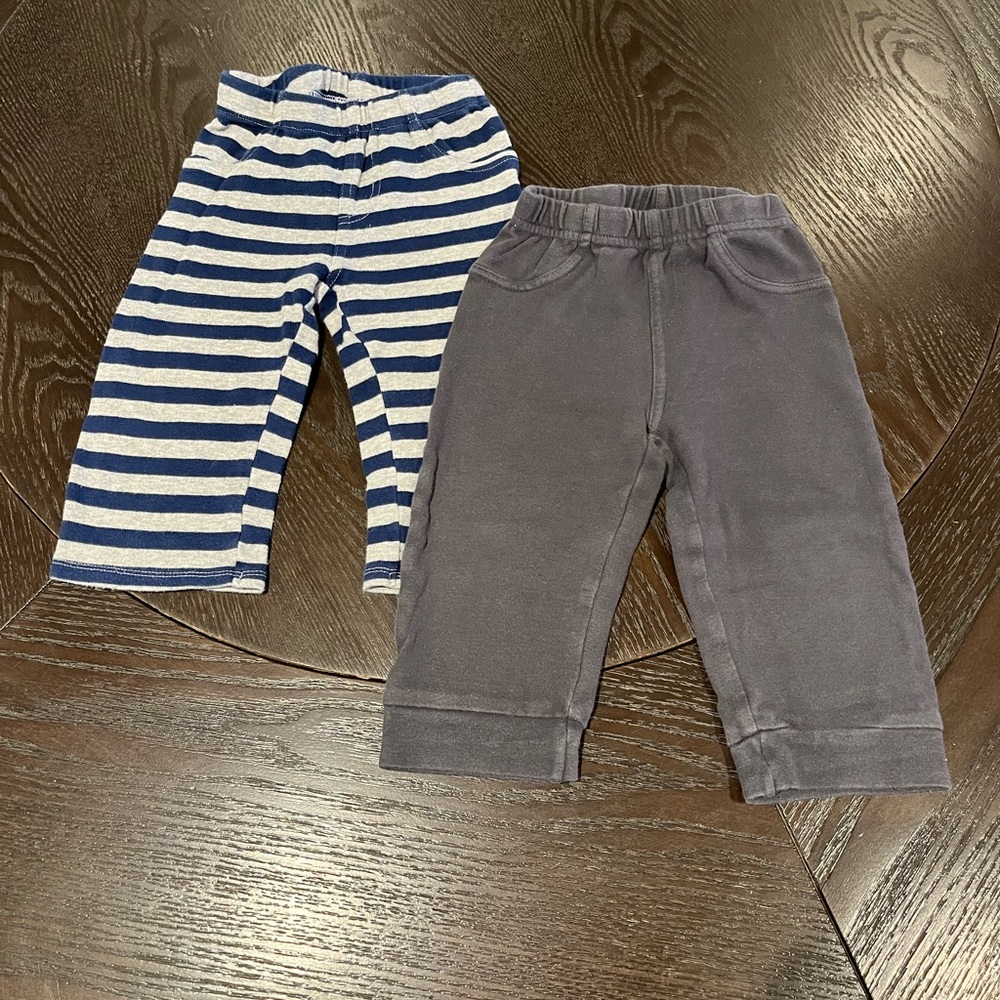 3/25$ cotton pants. 12M